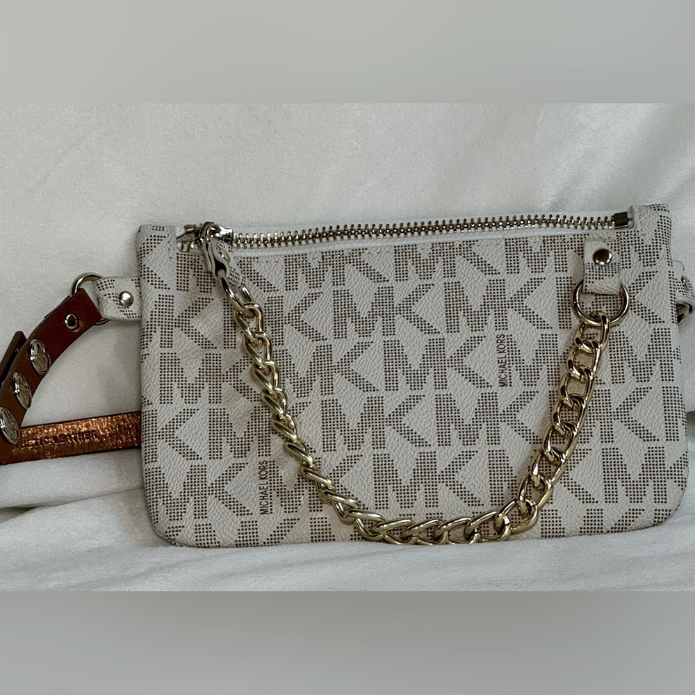 Michael Kors Adjustable Signature Belt Bag (NWOT)
